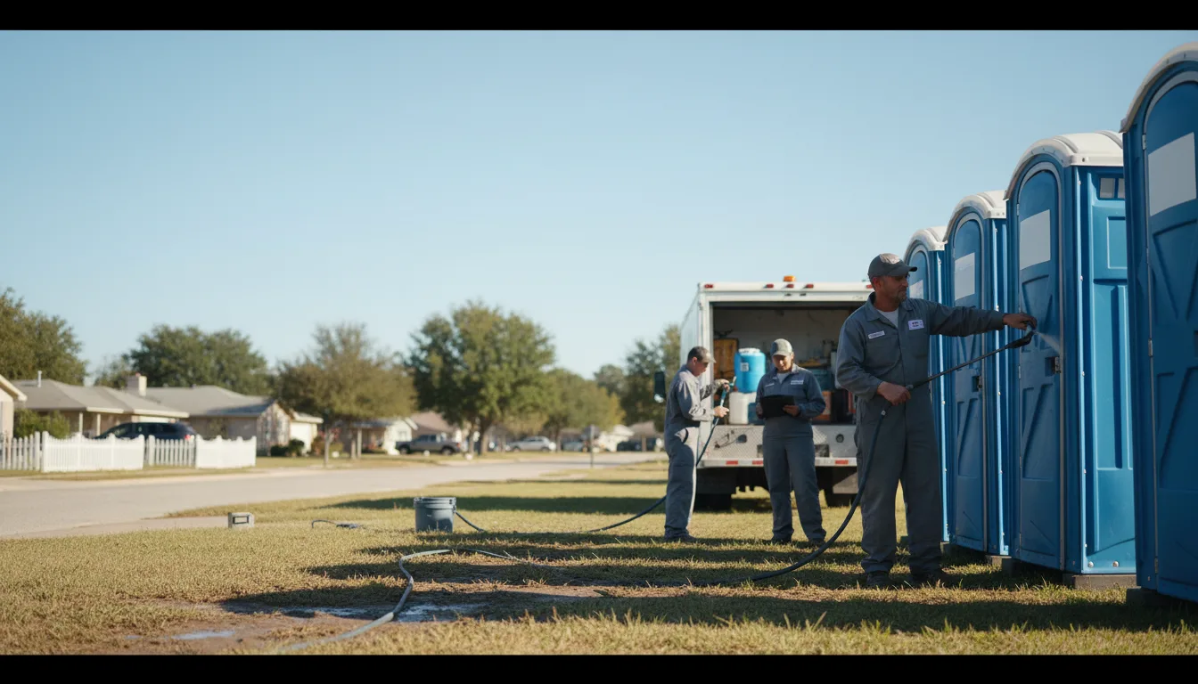 Long-Term Portable Toilet Rental in Fort Leavenworth, KS near me